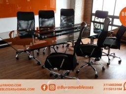 mesas de juntas mobiliario para oficina